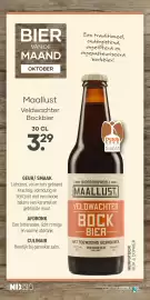 Mitra folder Pagina 16: Maallust Veldwachter Bockbier €3,29