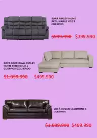 Catálogo Ripley Página 5: Sofá Rosen Clermont 3 cuerpos €499.990,00