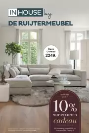 De Ruijtermeubel folder Pagina 1: Bank Comiso €2.249,00
