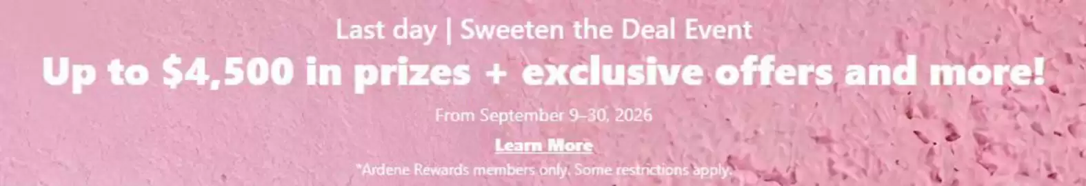 Ardene flyer Page 1