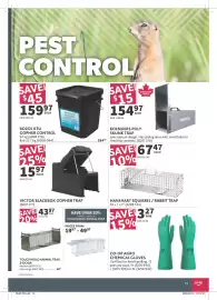 Co-op flyer Page 19: Victor blackbox gopher trap €15,97, Rozol rtu gopher control €159,97
