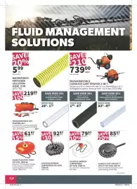 Co-op flyer Page 2: Black hose €1,99, Allied aluminum submersible de-icer, 1500-w €79,97