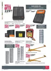 Co-op flyer Page 23: Parmak electric fencer battery €132,97, Gallagher s12 solar fence energizer €229,00