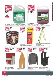 Co-op flyer Page 4: Great Stuff gaps & cracks foam sealant €14,97, Milwaukee pocket shirt, long sleeve €24,97