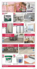 Co-op flyer week 40 Page 5: Mapei type 1 tile adhesive €19,97, Cgc ultralight standard drywall €18,67