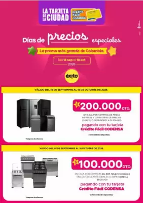 Crédito Fácil Codensa (válido hasta 2-11)