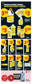 No Frills flyer week 40 Page 10: Finish dishwasher tabs or additives €5,00, PC bathroom tissue €22,00