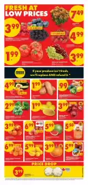 No Frills flyer week 40 Page 2: Acorn, Butternut, Kabocha or Spaghetti Squash €0,99, Brussels sprouts broccoli crowns €2,99