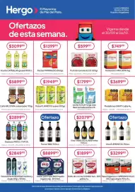 Revista Hergo semana 40 Página 1: Rexona desodorante hombre y mujer €2.849,90, Skip jabón para ropa líquido regular €8.899,90