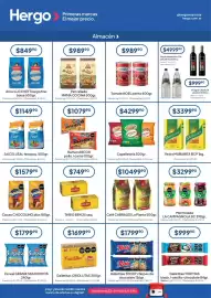 Revista Hergo semana 40 Página 2: Casalita vinagre alcohol €99.990,00, Cofler galletitas tortitas €99.990,00