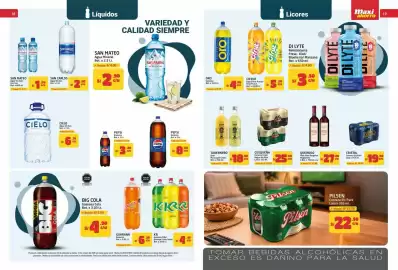 Catálogo MaxiAhorro Página 10: Cifrut jugo citrus punch/fruit punch €5,50, Queirolo vino borgoña magdalena €27,00