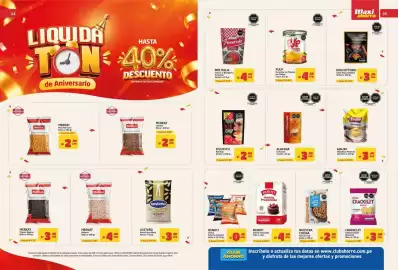 Catálogo MaxiAhorro Página 3: Benoti harina preparada €4,00, Costa Crackelet Galletas Jamón Ahumado €3,00