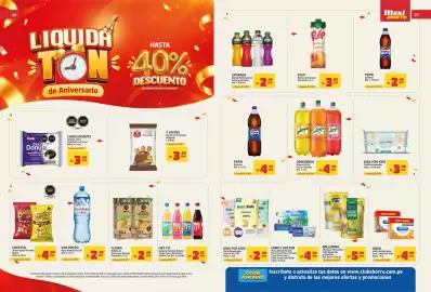 Catálogo MaxiAhorro Página 4: San Mateo Agua Mineral sin Gas €2,90