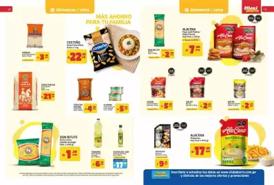 Catálogo MaxiAhorro Página 7: Walibi crema de rocoto €5,90, Gran Chalán arroz superior añejo €21,90