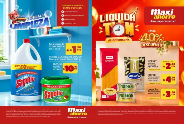 MaxiAhorro (válido hasta 14-10)