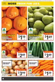 Supa Valu catalogue week 40 Page 13: Australian Lebanese Cucumbers €3,49, Australian Brown Onions €3,99
