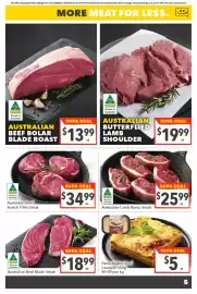 Supa Valu catalogue week 40 Page 14: Australian Lamb Rump Steak €25,99, Australian Butterflyed Lamb Shoulder €19,99