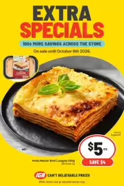Supa Valu catalogue week 40 Page 7: Pasta Master Beef Lasagne €5,00