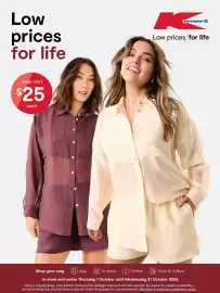 Kmart catalogue Page 1: Sheer shirt €25,00