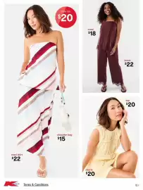 Kmart catalogue Page 12: Top €20,00, Tube top €20,00