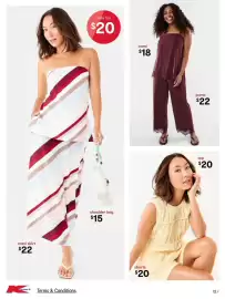 Kmart catalogue Page 12: Top €20,00, Tube top €20,00