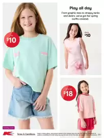 Kmart catalogue Page 23: Mallibu tee €10,00, Terry set €18,00