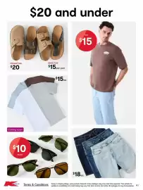 Kmart catalogue Page 4: T-Shirt €15,00, Tee €15,00