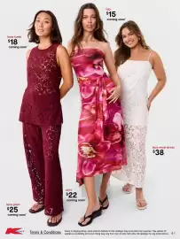 Kmart catalogue Page 6: Skirt €22,00, Lace pant €25,00