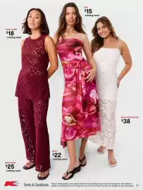 Kmart catalogue Page 6: Skirt €22,00, Lace pant €25,00