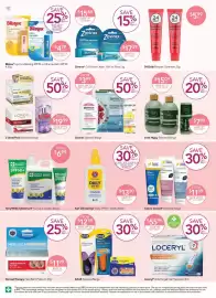 Terry White catalogue Page 10: Surf Life Saving^ Daily SPF50+ Spray €13,30, Zovirax Cold Sore Cream Tube or Pump €17,39