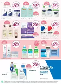 Terry White catalogue Page 8: Benzac AC Wash €13,59, You By Redwin Beach Bum Body Cleanser or Beach Bum Body Lotion €10,09