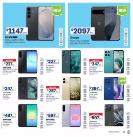 Officeworks catalogue Page 11: Samsung Galaxy S26FE 128GB Unlocked Smartphone €1.147,00