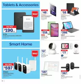 Officeworks catalogue Page 12: Lenovo Tab One 8.7" 4GB RAM 64GB Storage €218,00