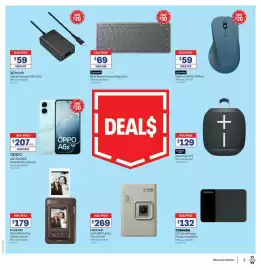 Officeworks catalogue Page 3: Lenovo Multi Device Wireless Keyboard €69,00, Bonelk Laptop Charger USB-C 65W €59,00