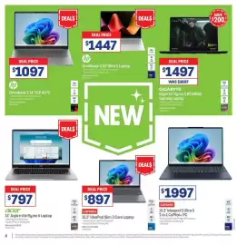 Officeworks catalogue Page 8: Hp Omnibook 3 16" Ultra 5 Laptop €1.447,00