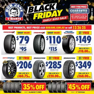Bob Jane T-Marts (valid until 31-10)