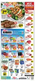 Ray's Food weekly ad week 40 Page 1: 8 Pk Bubly Sparkling Water €3,98, Campbell's Chunky Soup €1,98
