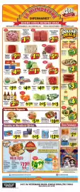 La Michoacana weekly ad Page 1: Fud Jamon de Pavo €4,69, Certified Angus Beef Top Round Steaks €5,49