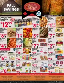 Tru Value Foods flyer week 40 Page 1