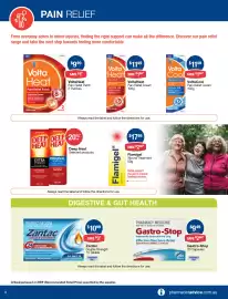 Pharmacist Advice catalogue Page 6: VoltaHeat Pain Relief Patch 2 Patches €9,99, VoltaHeat Pain Relief Cream €11,49