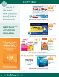Soul Pattinson Chemist catalogue Page 4: Gastro-Stop 20 Capsules €8,99, Zanzole 24HR 14 Tablets €9,99