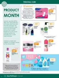 Soul Pattinson Chemist catalogue Page 6: MoliCare Premium Lady Pad 14 Pcs €10,49, Olay Moisturising Cream €11,49