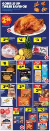 Real Canadian Superstore flyer week 40 Page 7: FRESH GRADE A TURKEYS €2,49, Cheez-It or Snap'd Crackers €3,50