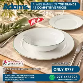 Adams Discount Centre catalogue Page 1