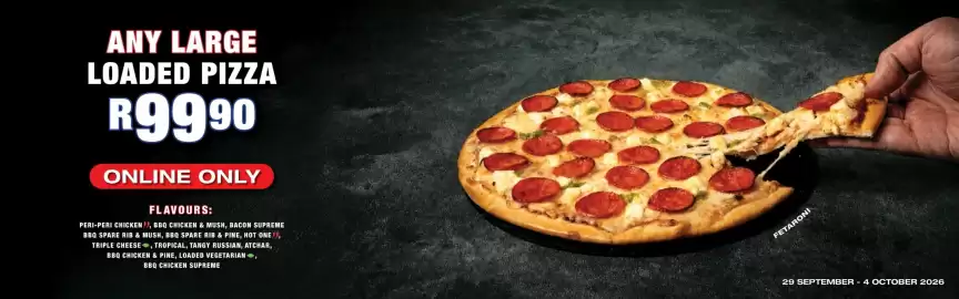 Roman's Pizza catalogue Page 1