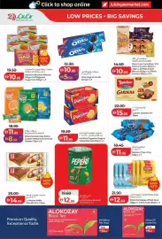 Lulu Hypermarket catalogue week 40 Page 4: LuLu where the world comes to shop Click to shop online luluhypermarket.com LOW