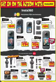 JB Hi-Fi catalogue Page 10: Insta360 Ace Pro 2 €549,00, X4 Air Starter Bundle €529,00