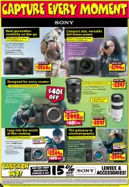 JB Hi-Fi catalogue Page 2: Alpha 7C II Compact Full-Frame Camera w/ FE 28-60 Lens €2.799,00