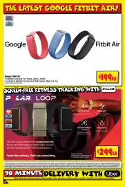 JB Hi-Fi catalogue Page 10: Google Fitbit Air €199,00, Polar Loop €299,00