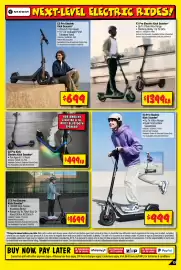 JB Hi-Fi catalogue Page 13: C2 Pro Kids Electric Kick Scooter €499,00, F3 Pro Electric Kick Scooter €1.399,00